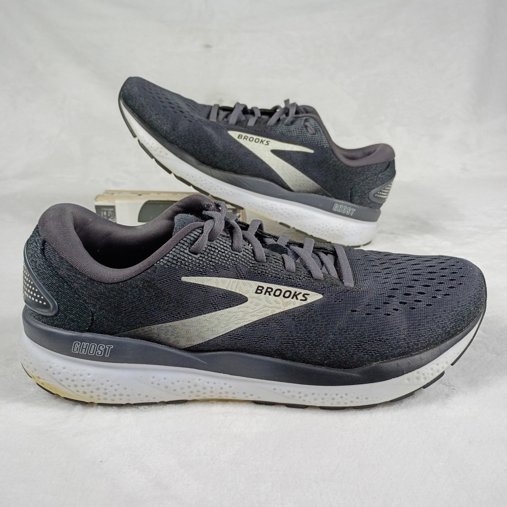 Brooks Running Shoes Women 11 Black  Ghost Mesh Athletic‎ Sneakers